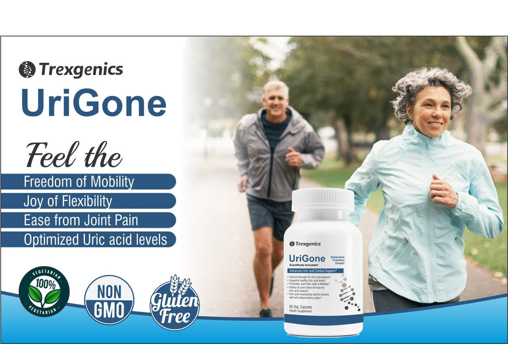 Trexgenics URIGONE Advanced Uric acid Support Proprietary Natural Formula(60 Veg caps) (1)