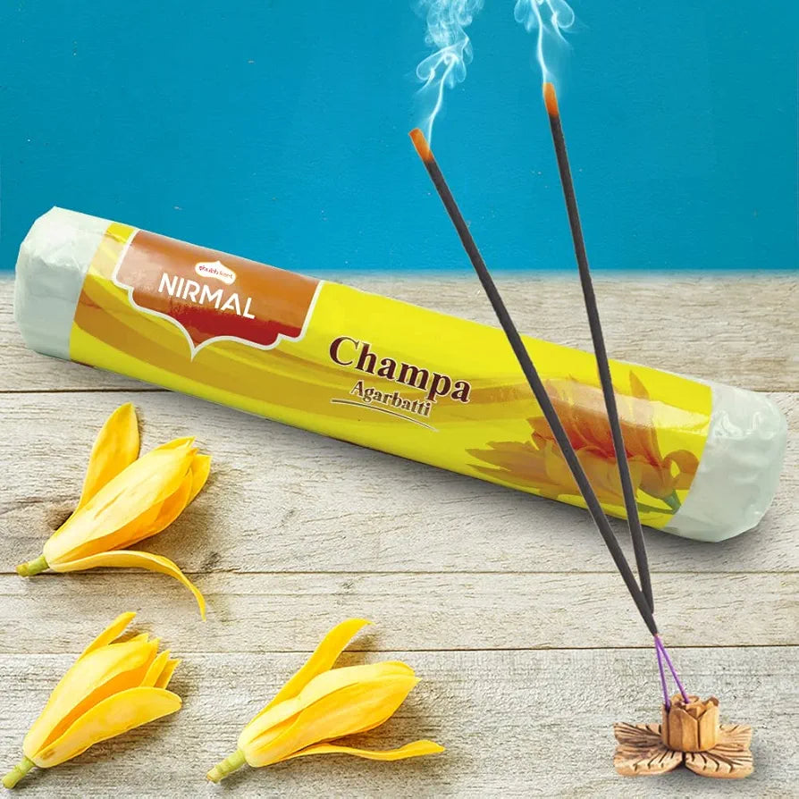 Shubhkart Nirmal Champa Agarbatti Muttha Pack 250g Long Lasting Incense Sticks