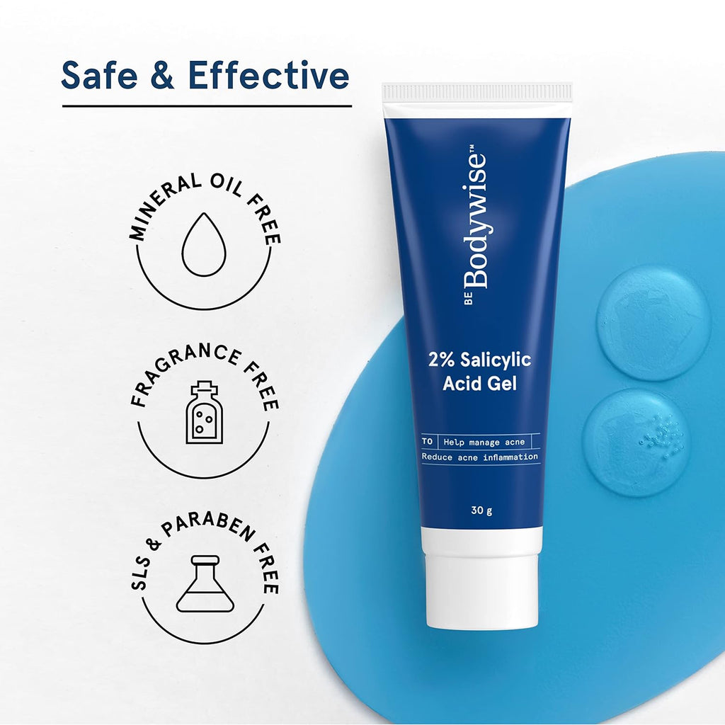 BeBodywise 2% Salicylic Acid Gel  -30 gm