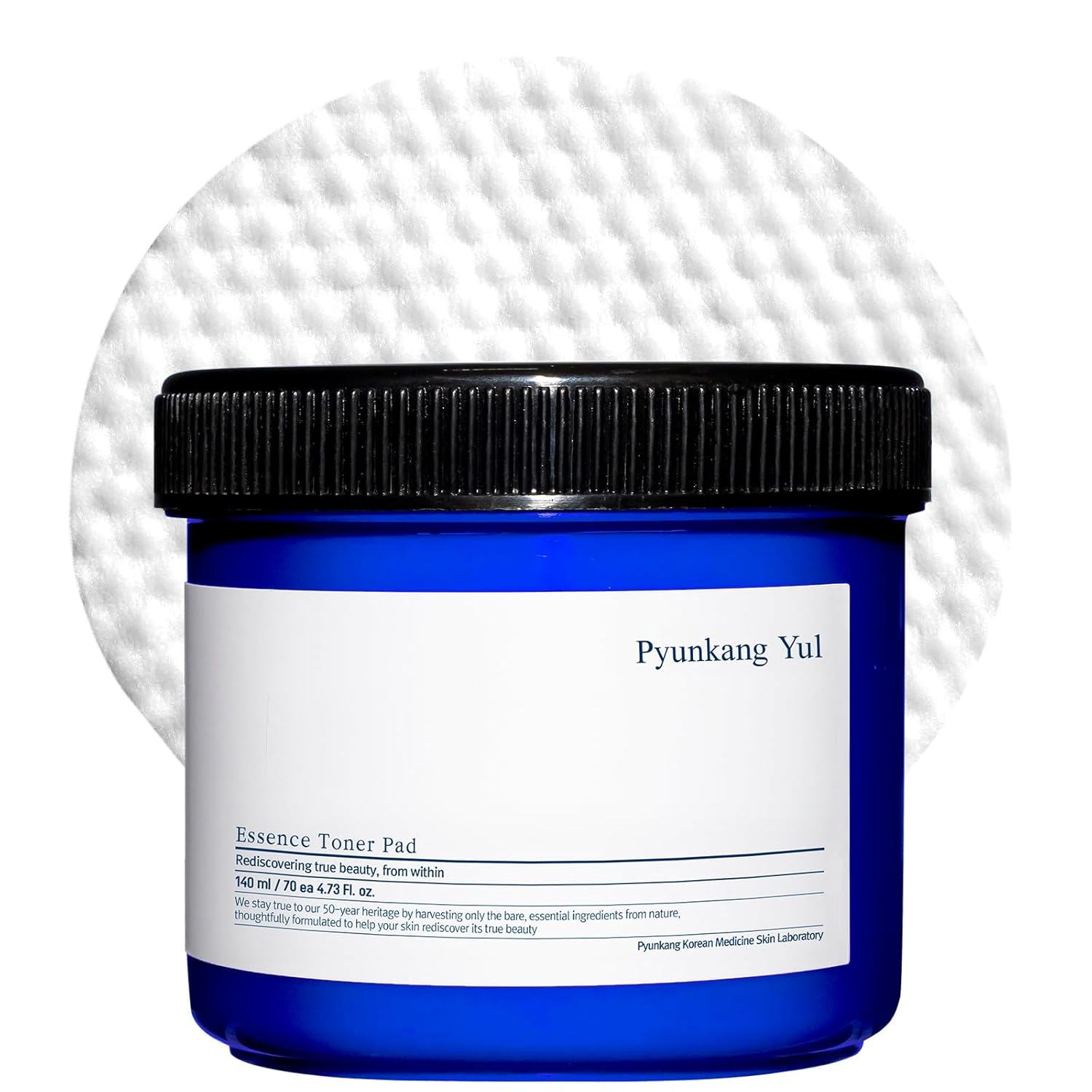 [PKY] Pyunkang Yul Essence Toner Pad â€“ 2-in-1 Exfoliating & Hydrating Pads with Astragalus, Centella & Ceramide, Soothes, Smooths, and Moisturizes, Korean Skincare 70 Pads (140ml)