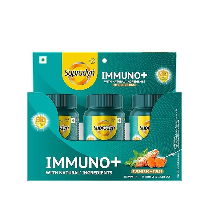 Supradyn Immuno + Multivitamin - 30 Tabs (Pack of 3)