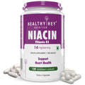 HealthyHey Nutrition Niacin Vitamin B3 120 Veg. Capsules