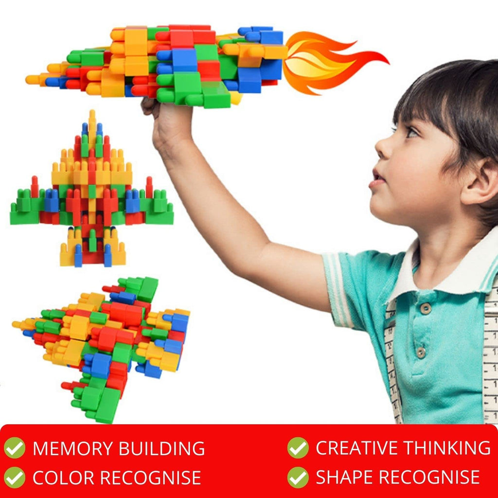 Kids Mandi Educational Bullet Blocks Toys Multicolor