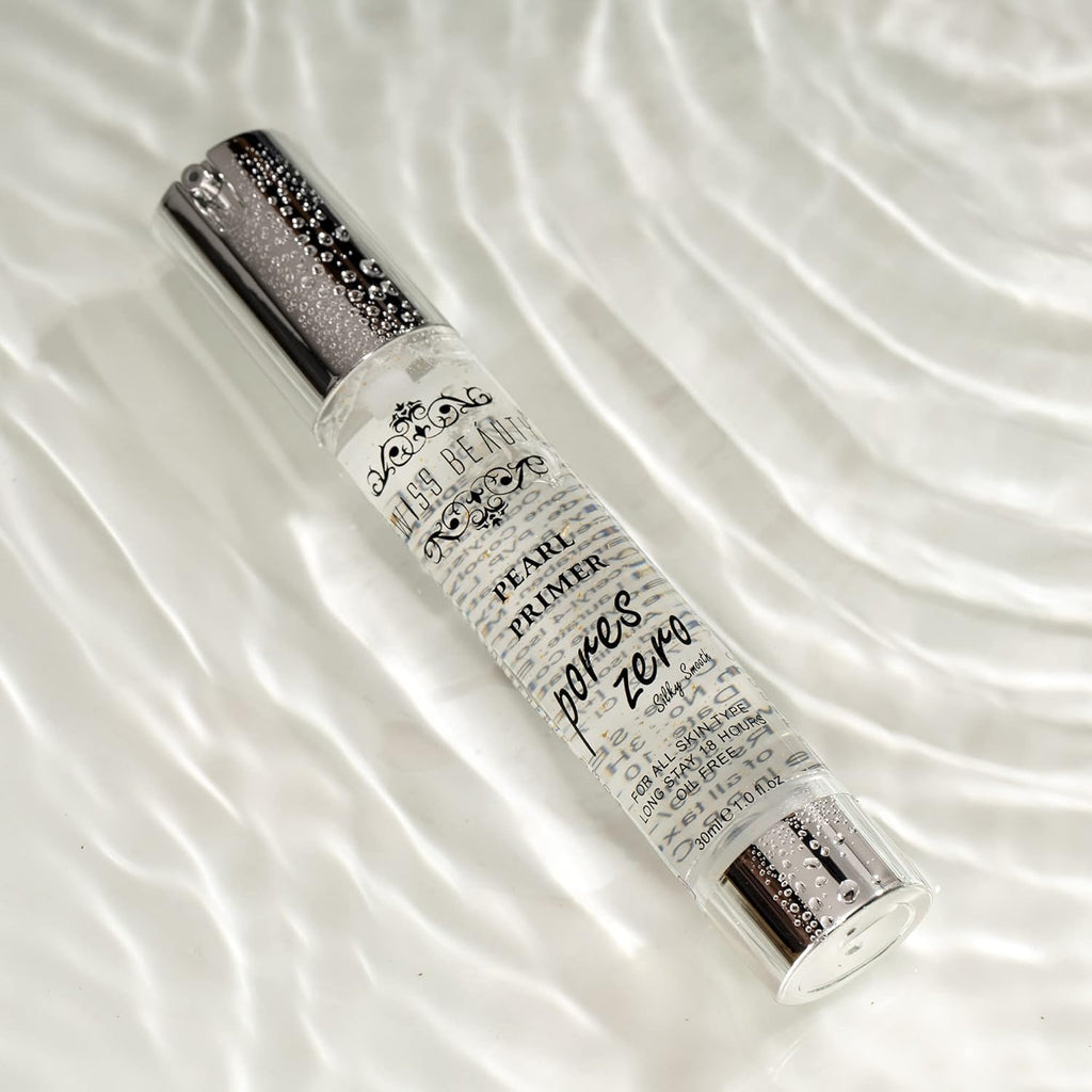 Swiss Beauty Pearl Primer, Prime Light, Face Makeup, Pearl-Pores, 30ml - Long Stay, Oil Free, All Skin Type, Primer for Face Makeup
