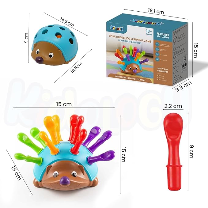 Kidology Pull Out Spike Toy for Kids