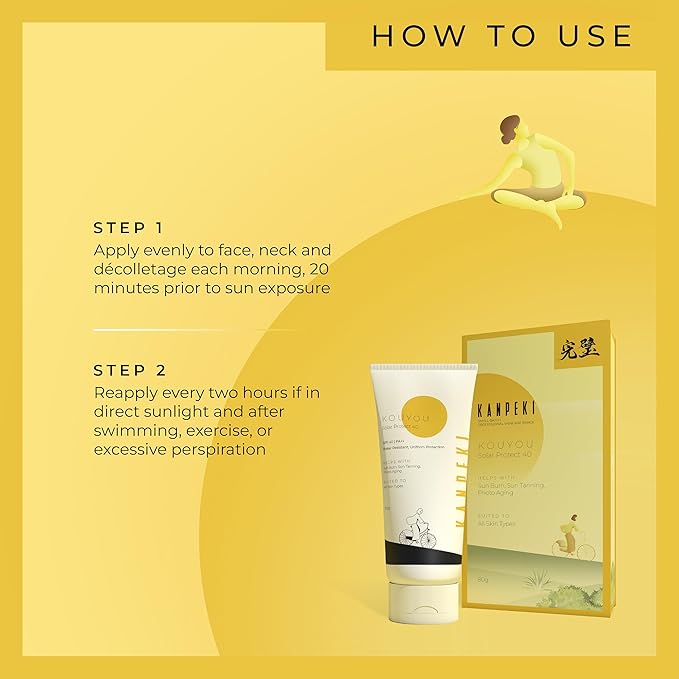 Kanpeki Kouyou Sunscreen SPF 40 For Women & Men - 80 gms