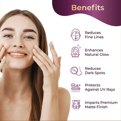 Pilgrim Vino Basic Face Care Combo   Red Vine Extract Face Wash 100ml, Day Cream SPF 30 50gm