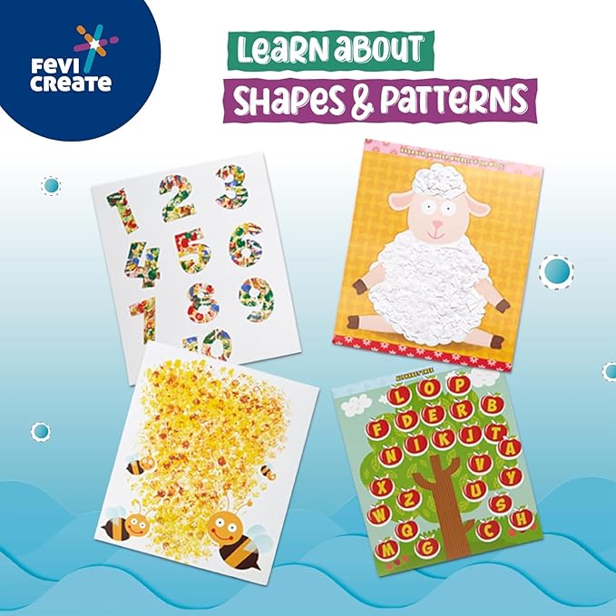 Fevicreate Pidilite Fevicreate Diy Art and Craft Box for Toddlers and Preschoolers With 7 Unique Activities Craft for 2+ Years