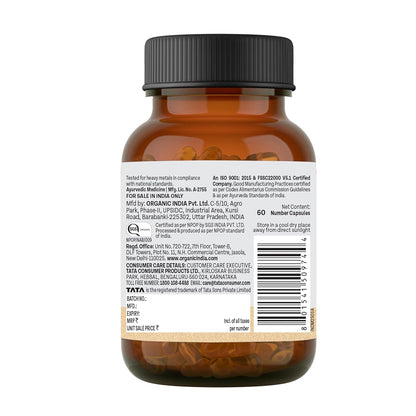 Organic India Prostate Care 60 Capsules