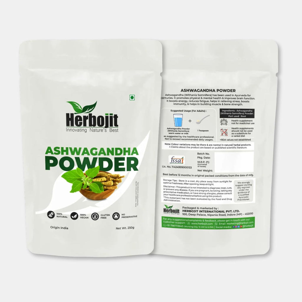 Herbojit Ashwagandha Powder 250 Gms