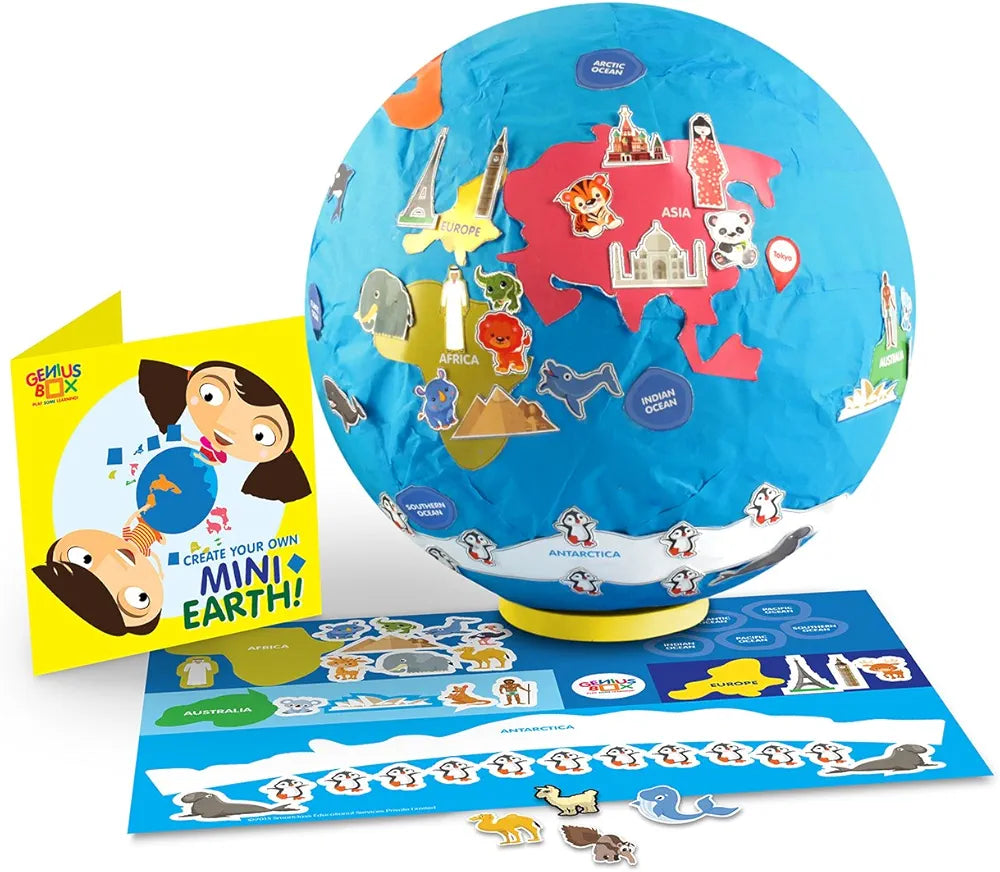 Genius Box Play some Learning Educational Toy For 5 Years And Up: Our Precious Earth Diy, Activity Kit, Experiment, Learning Kit, Educational Kit, Stem Toy