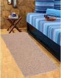 Kuber Industries Rubber 1 Piece Bed Side Runner Cream