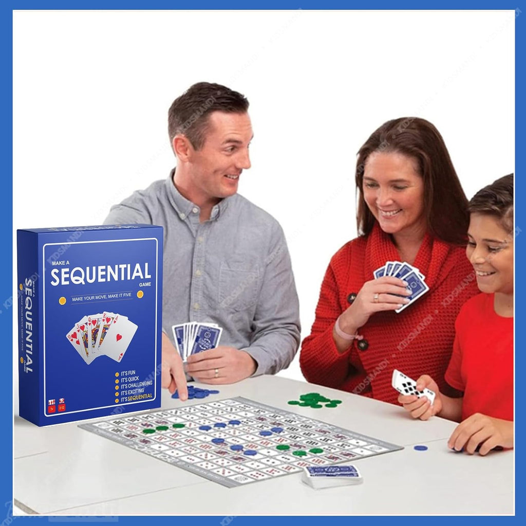 Kids Mandi Sequential Game Card-Based Board Games