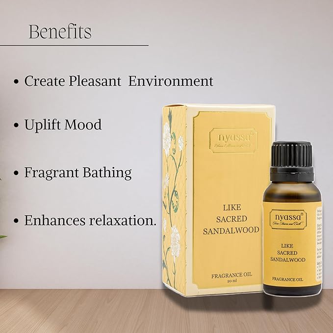 Nyassa Like Sacred Sandalwood Fragrance Oils - 20 Ml