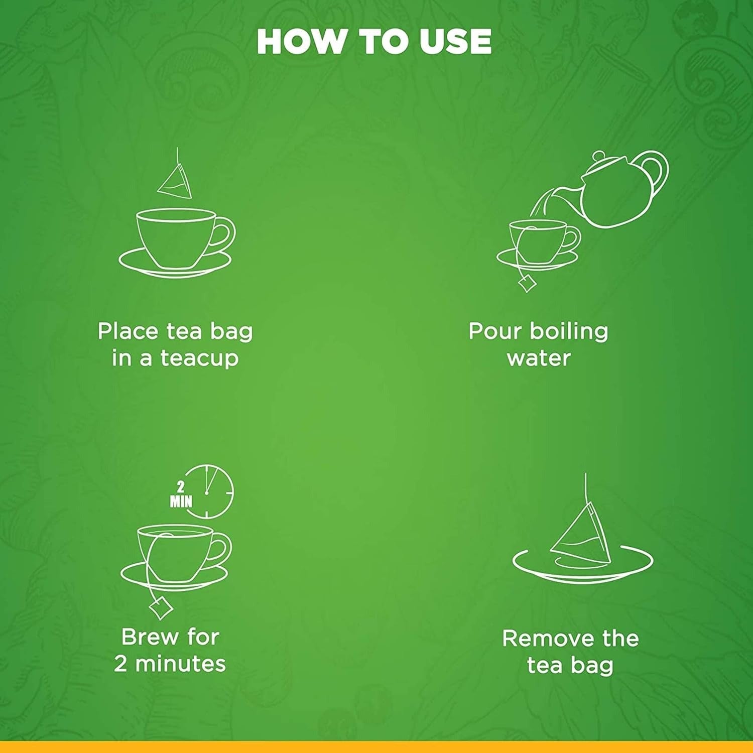 Kudos Active Slim Tea - 2 gms Each (30 Tea -Bags )