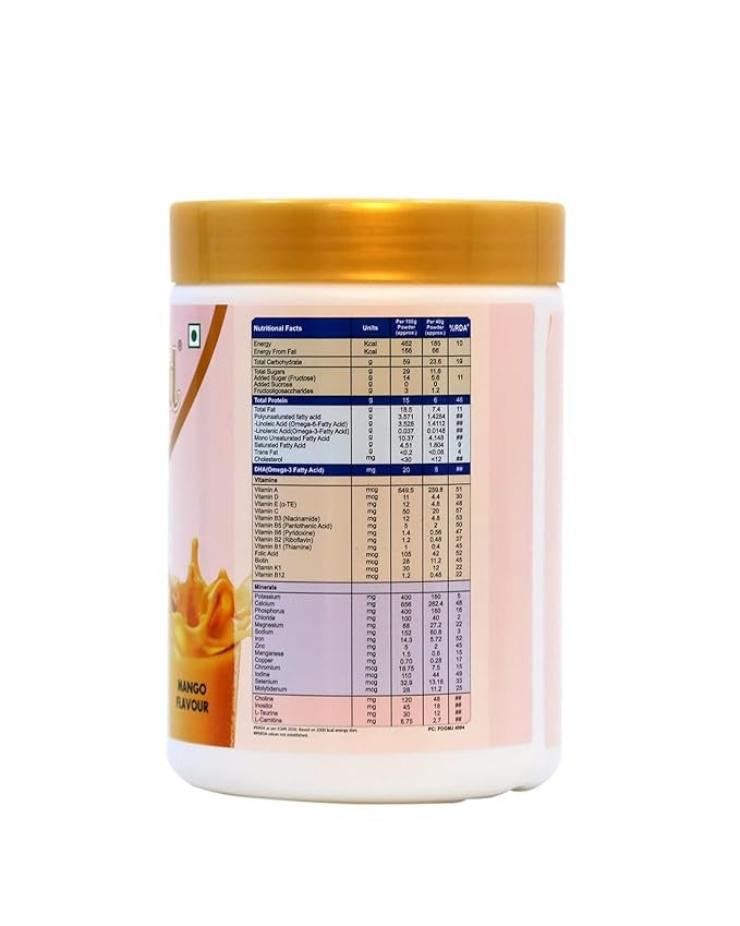 Pediagold Sugar Free Nutrition Powder for Children Mango  - 400 gms