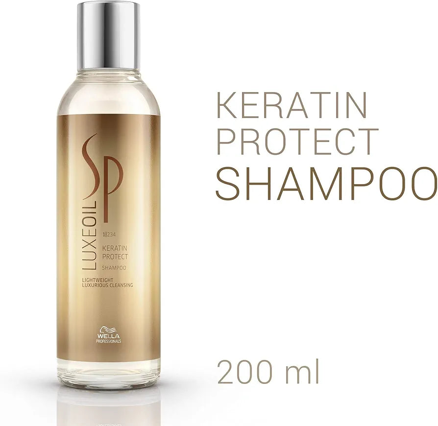 Wella SP LuxeOil Keratin Protect Shampoo And Hair Mask Combo