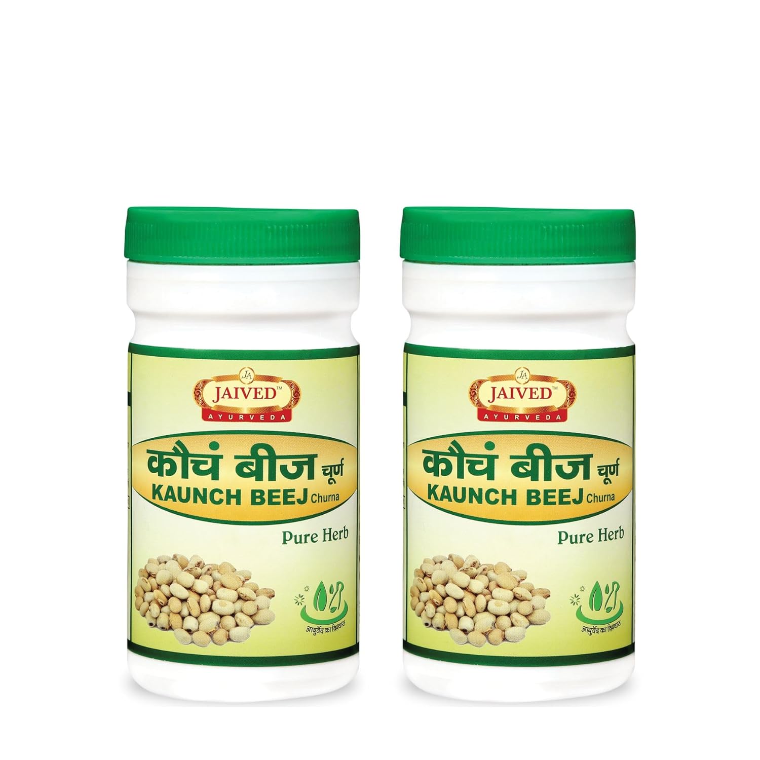Jaived Ayurveda Konch Beej Churna | Vitality Boost & Wellness Support | 100 Gms | Pack of 2