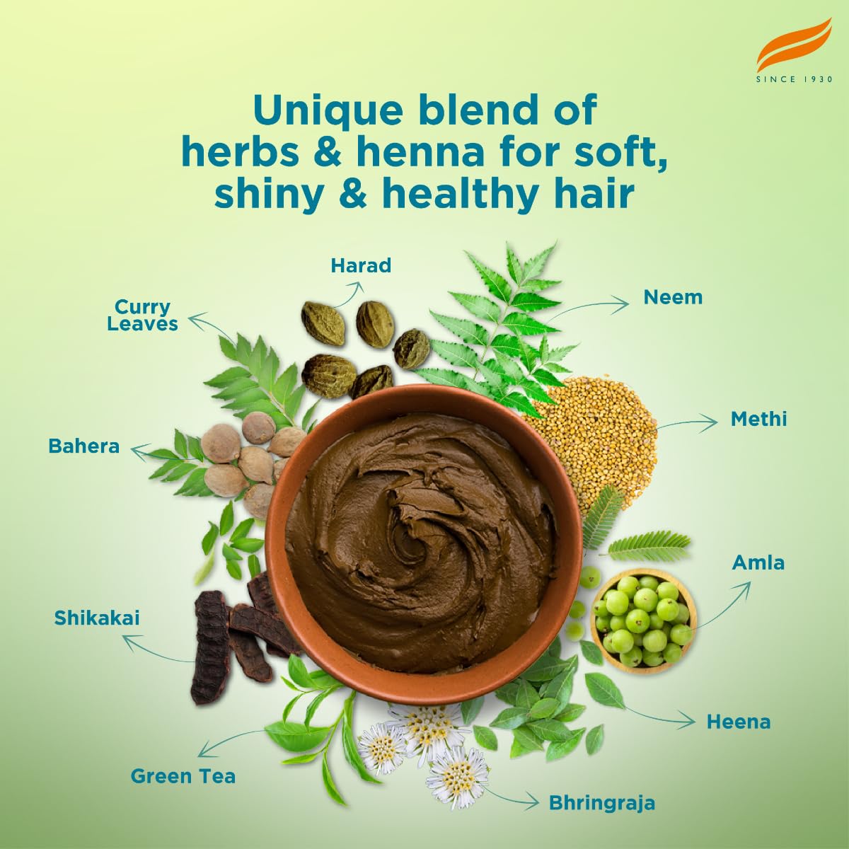 Himalaya Natural Shine Henna, 120G