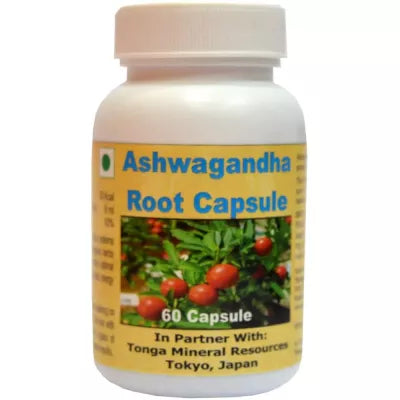Tonga Herbs Ashwagandha Root - 60 caps
