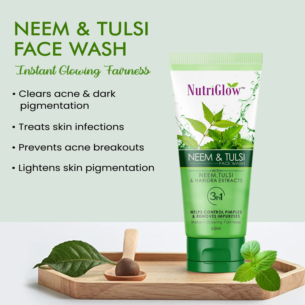 NutriGlow Neem & Tulsi Face Pack - 65 ml