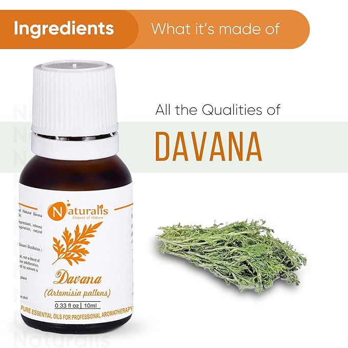 Naturalis Essence of Nature Davana Essential Oil - 10 ml