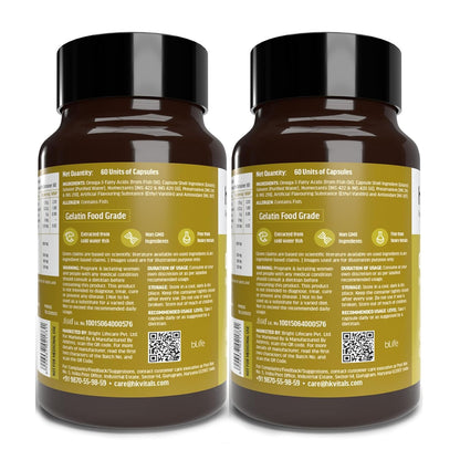 HealthKart hk vitals Salmon Omega 3 (60 Capsules) |