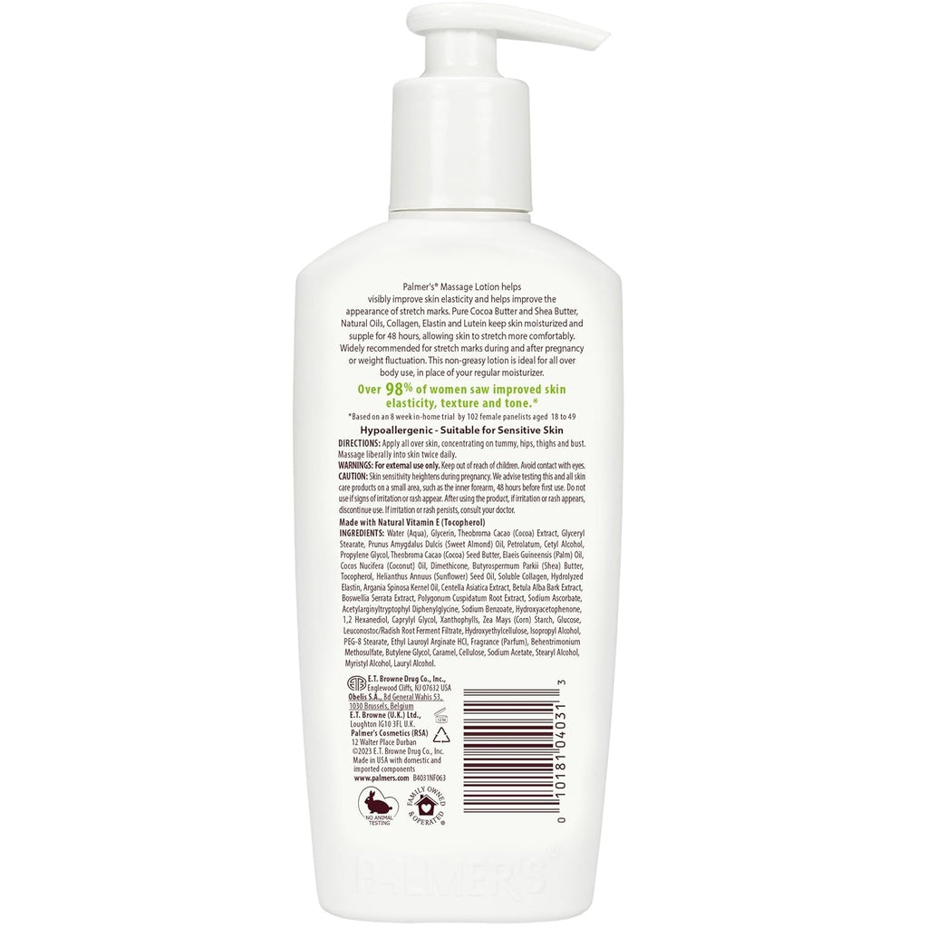 Palmer's Cocoa Butter Formula Massage Lotion for Stretch Marks - 250 ml (Pack of 2)