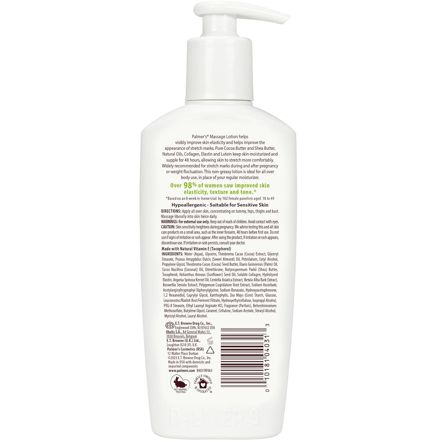 Palmer's Cocoa Butter Formula Massage Lotion for Stretch Marks - 250 ml (Pack of 2)