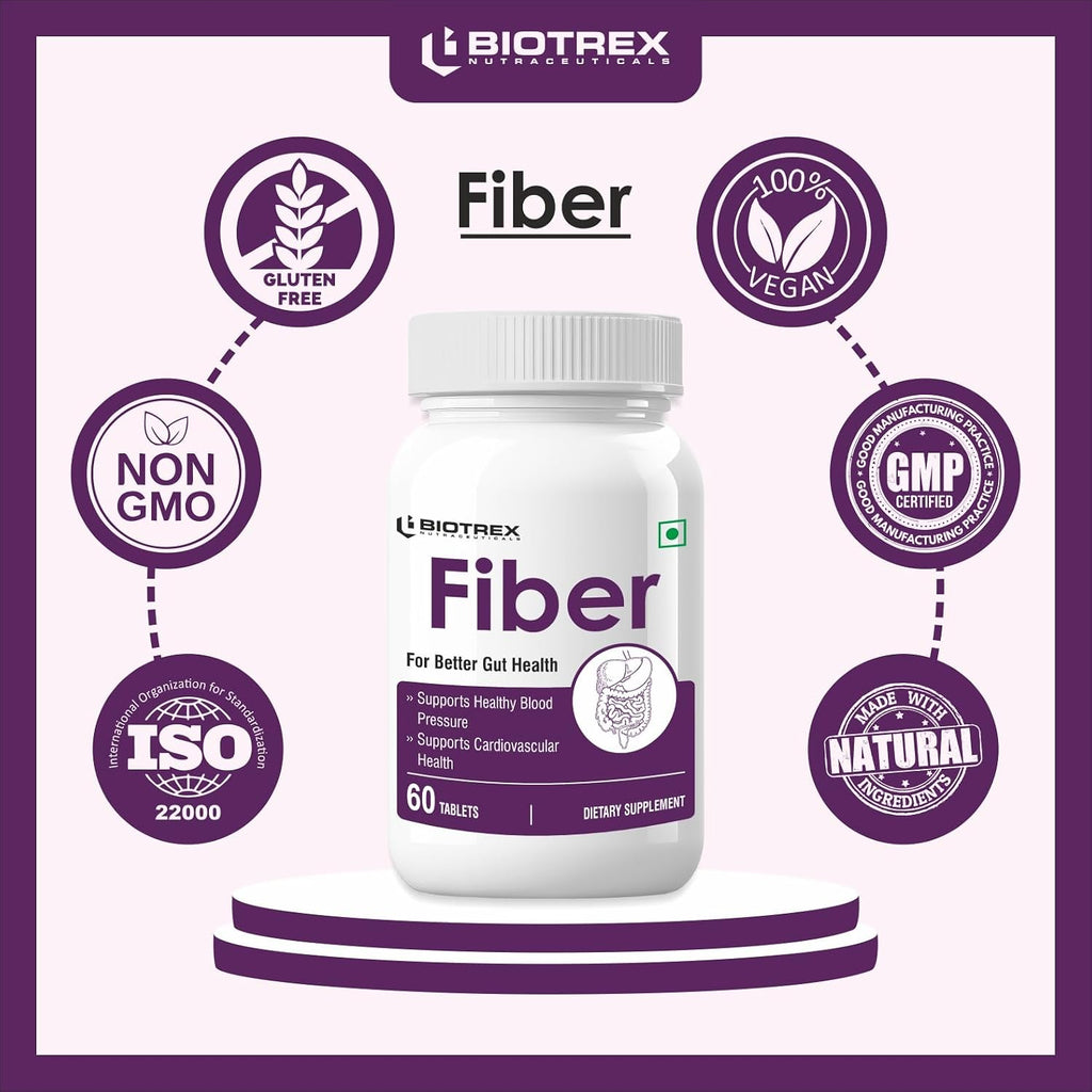 Biotrex Nutraceuticals Fiber - 60 Tablets