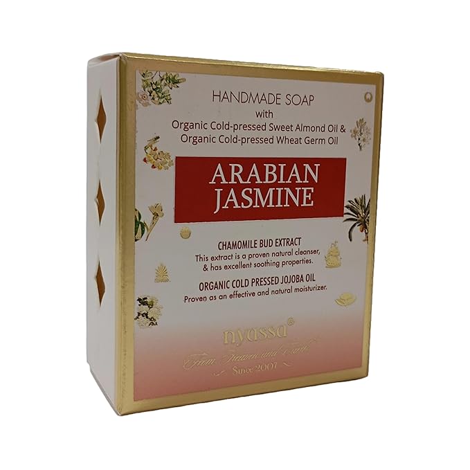 Nyassa Premium Arabian Jasmine Handmade Soap - 150 Gms