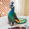 Tickles Beautiful Peafowl Peacock Zoo Bird Soft Stuffed Plush Toy for Kids Color Multicolor
