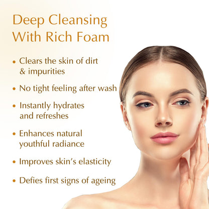 Bio Essence 24K Gold Radiance Face Cleanser - 100 gms