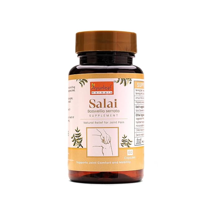 Ayurleaf Herbals Salai Capsules - 60 Caps