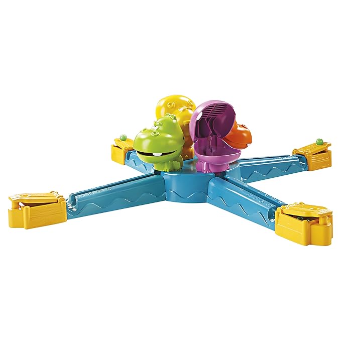 Hasbro Gaming Hungry Hungry Hippos Launchers Game for Kids Ages 4 and Up
