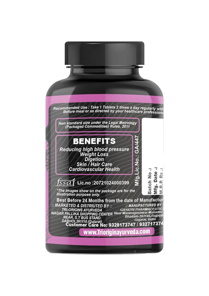 Tri-Origin Ayurveda Karela & Jamun 1000mg - 60 Tab