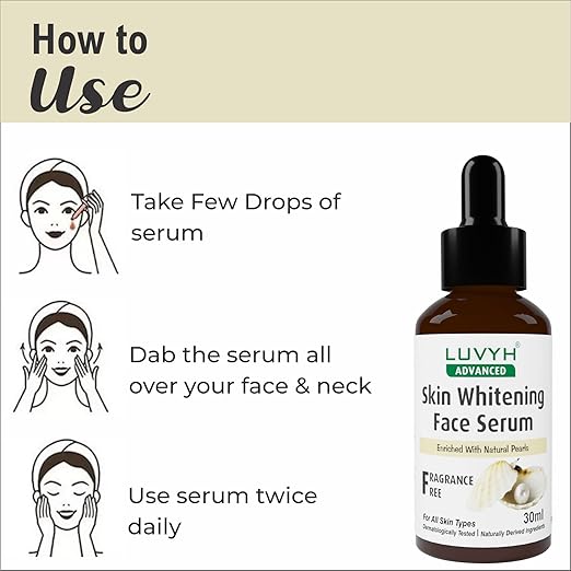 Luvyh Skin Brightening Face Serum - 30 ml