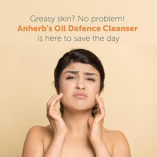 Anherb Oil Defence Gel-based Facial Cleanser - 50 ml