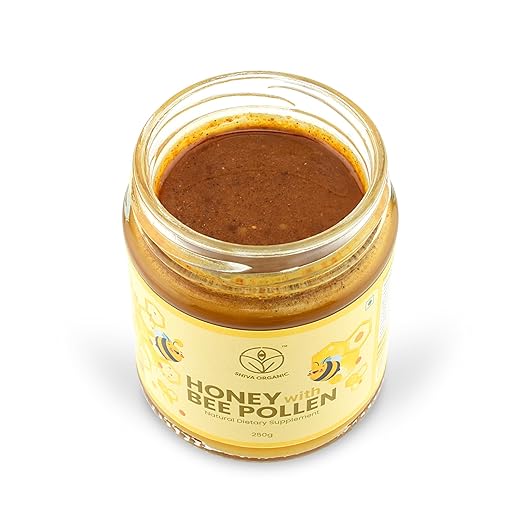 Shiva Organic Honey with Bee Pollen - 250 gms