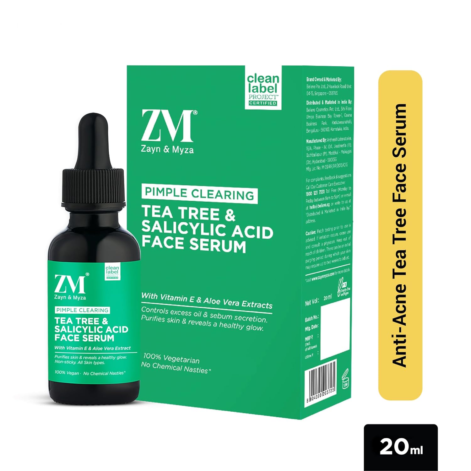 ZM Zayn & Myza Tea Tree Face Serum - 20 ml