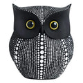 Xtore Modern Classy Lucky Owl Resin Art Figure Showpiece