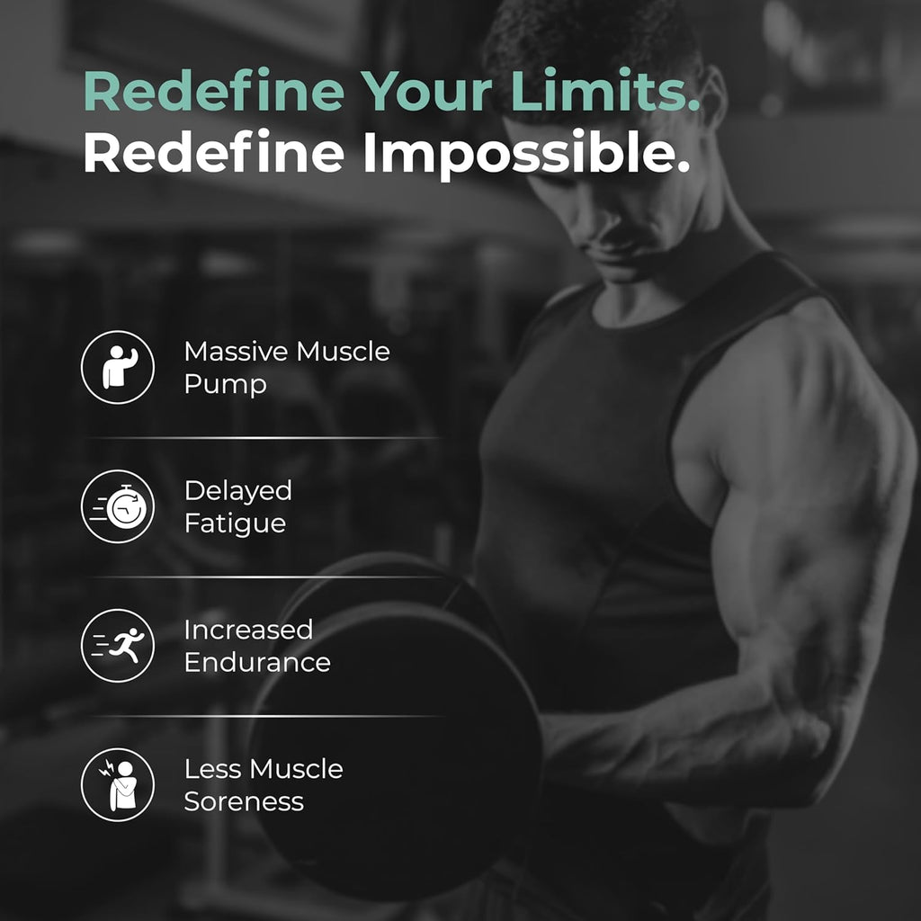 Nutrabay Pure 100% Citrulline Malate Powder 2500mg per Serving - Boosts Nitric Oxide, Pre Workout supplement for Men & Women for Faster Recovery, Endurance & Muscle Build Up - 250g Unflavoured