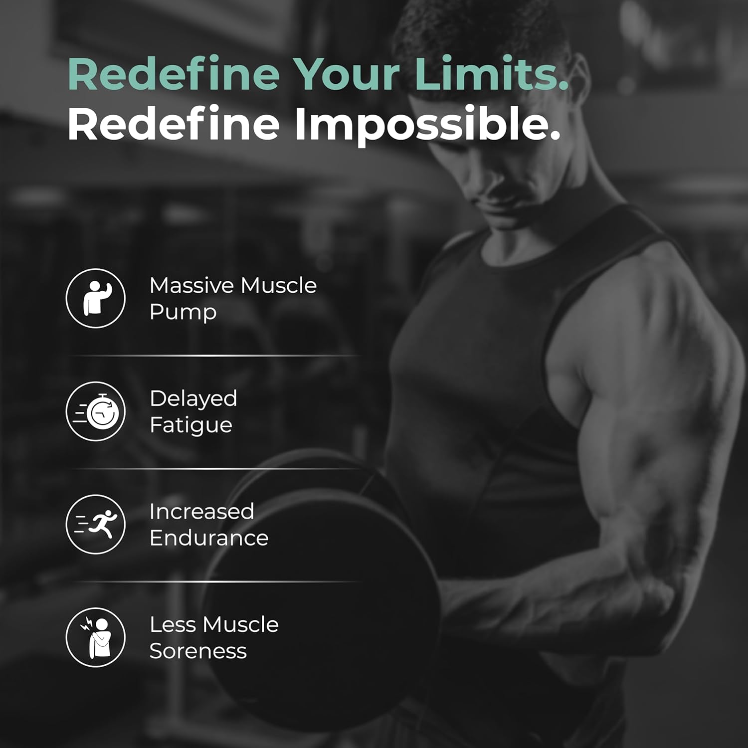 Nutrabay Pure 100% Citrulline Malate Powder 2500mg per Serving - Boosts Nitric Oxide, Pre Workout supplement for Men & Women for Faster Recovery, Endurance & Muscle Build Up - 250g Unflavoured