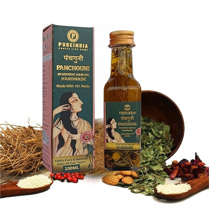 Pureindia Handmade Panchguni Hair-Oil - 100 ml
