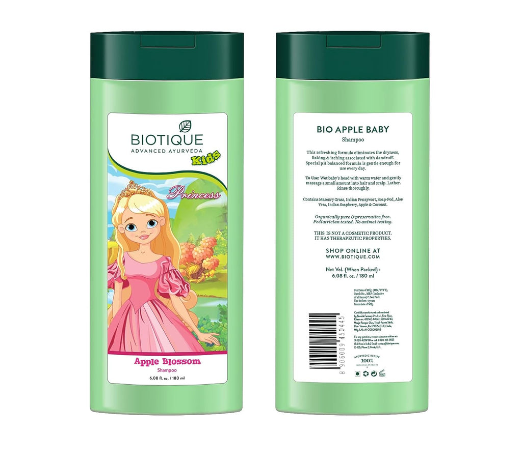 Biotique Bio Apple Blossom Shampoo for Disney Kids