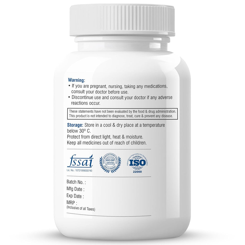 Biotrex Nutraceuticals L-Arginine 500mg Supplement | Nitric Oxide Booster & Muscle Growth | Blood Flow & Heart Health | Pre Workout | Non-GMO | 60 Tablets