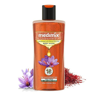 Medimix Ayurvedic Kumkumadi with Natural Glycerine Bodywash - 250 ml