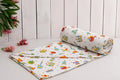 Trance Home Linen Pure Cotton Reversible Dohar Single Bed Size AC Blanket Comforter Soft Light-Weight Bed Blanket 56 x 88 inch Colour Alphabets with Dolls
