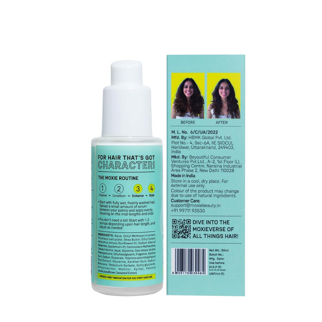 Moxie Beauty Frizz Fighting Hair Serum with SPF 35 - 50 ml