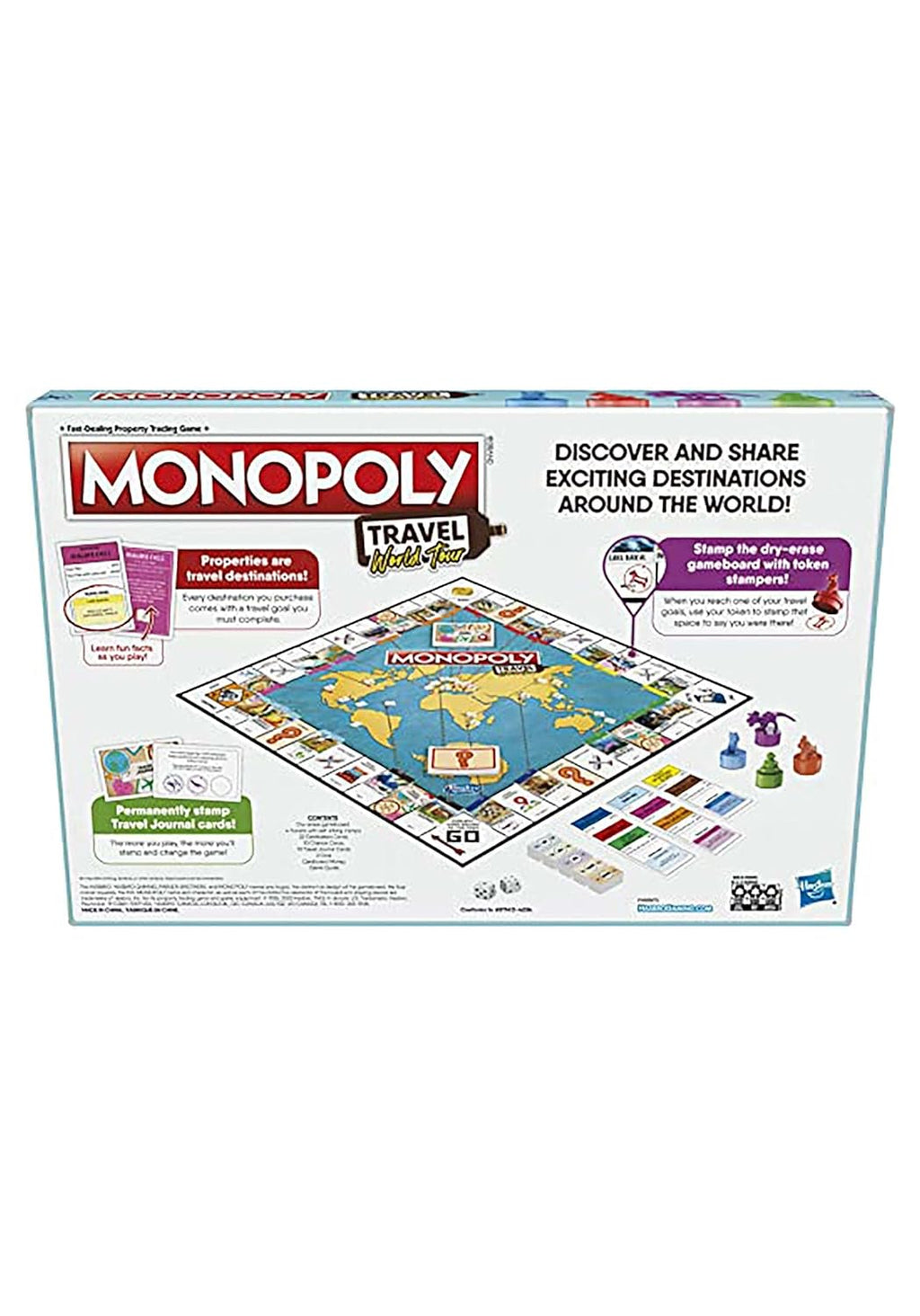 Monopoly Travel World Tour Board Game